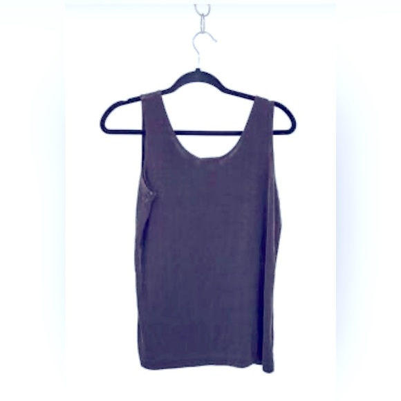 Chico's Charcoal Sleeveless Tank Top - Picture 3 of 3